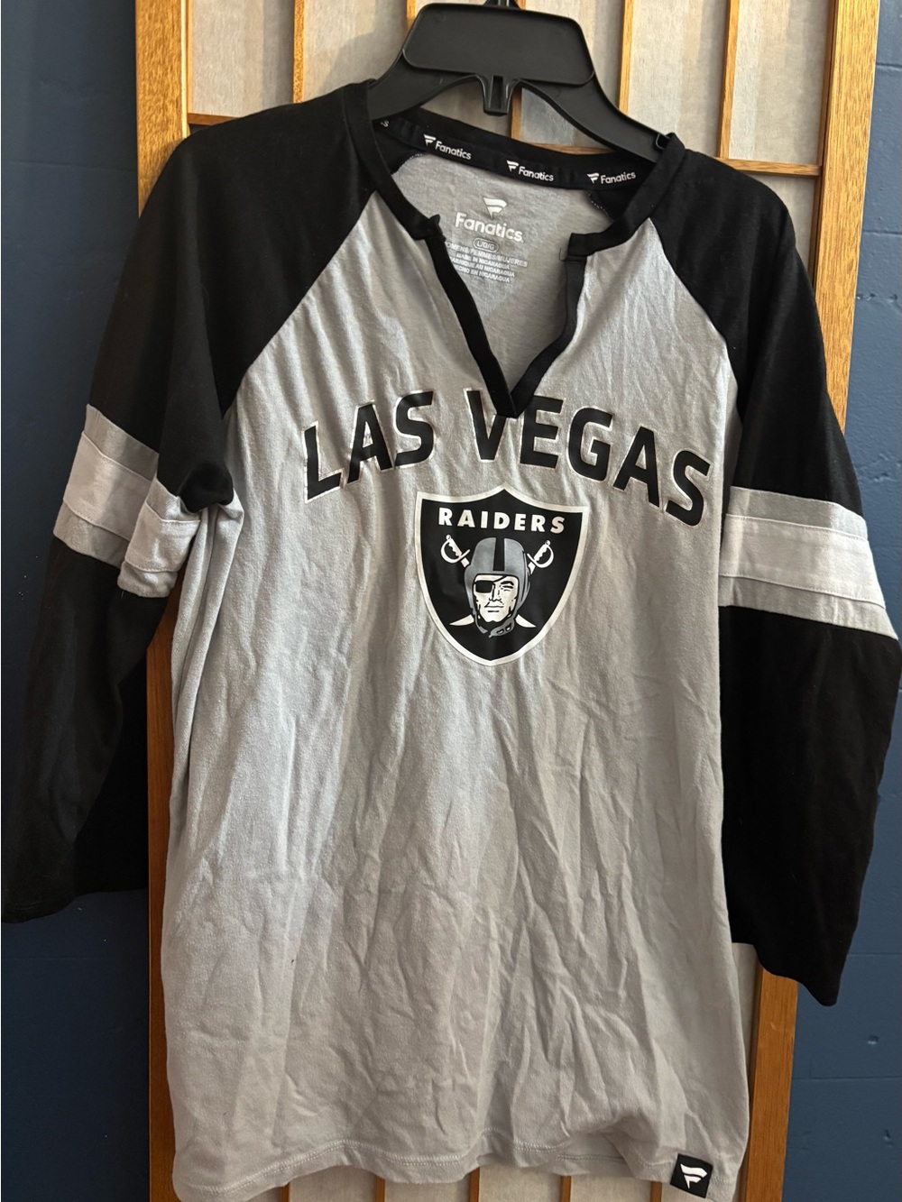 Chandail Raglan NFL Las Vegas Raiders Femme (L) / Raiders Tee